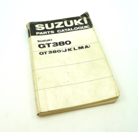 Suzuki GT380 genuine parts catalogue (99000-91674)