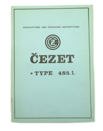 CZ 250 Single type 485.1 Workshop manual (English language)