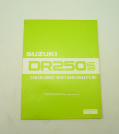 Suzuki DR250S 1982  Erganzungs- Wartungsanleitung  (99501-42000-01G)
