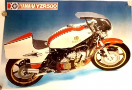 Yamaha YZR 500 genuine poster