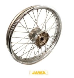 Jawa + CZ Front wheel 18" disk brake type  opn. 639 51 110     CZ  487 51 150 (639 51 129)