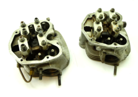 Weslake 1000cc V-twin pair of cylinder heads