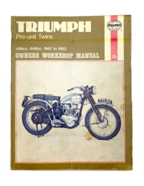 Triumph 5T - 6T - Tiger 100 etc Workshop manual by Haynes