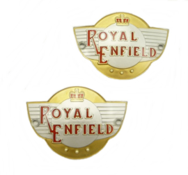 Royal Enfield twins & singles Interceptor & Bullets Patrol tank badges