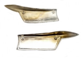 Triumph T140 US tank pair of metal tank badges (82-9700 / 82-9701)