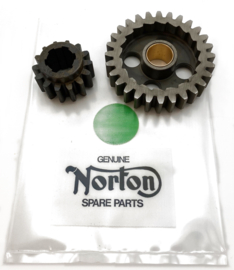 1st gear set Commando 750-850, Partno. 04-0115 + 04-0026