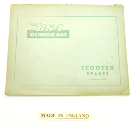 BSA Sunbeam scooter parts catalogue, Partno. 00-5103