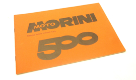 Moto Morini 500   Owner Handbook + Guarantee Certificate + Wiring Dia.