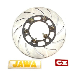 Jawa  / CZ Floating brake disc c/w fittings  640 51 111    (640 51 126)