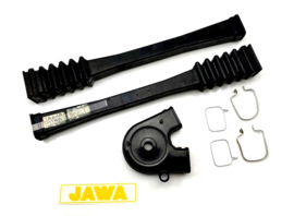 Jawa 350 Tramp Pair of flexible couplings cmpl + fittings 640-03-590