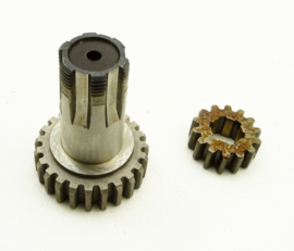 Jawa/CZ final drive gear set (477 22 010 / 450 22 024)