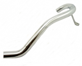 BSA B50 MX exhaust pipe, high level (71-2177)