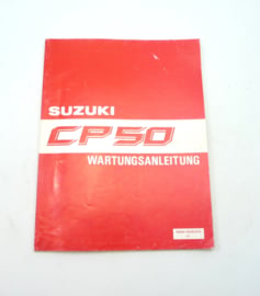 Suzuki CP50 1988 Wartungsanleitung  (99500-10240-01G)