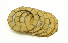 CZ set of 5 Surflex clutch plates for 476-477-485-487-488 (485 28 202 / 355 28 020)