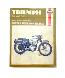 Triumph 5T - 6T - Tiger 100 etc Workshop Manual by Haynes