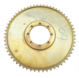 EML sidecar cross Rear wheel sprocket steel, anodised 530 chain 54 - 56 - 60T