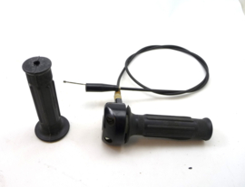 SACKVILLE-type Quick action nylon twistgrip + throttle cable & dummy grip