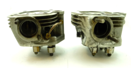 Weslake 1000cc V-twin pair of cylinder heads