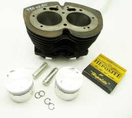 Norton Commando 750 cylinder barrel + pistons (06-1705, 06-2674, 06-0396, NM25323)