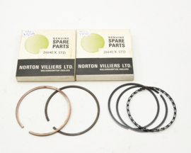 Norton Commando 850 piston ring set STD size (06-7958)