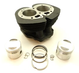 Commando 750 cylinder barrel std 73mm with GPM piston set