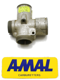 Amal 275 Pre-monobloc carburettor body, Partno. 275/012R