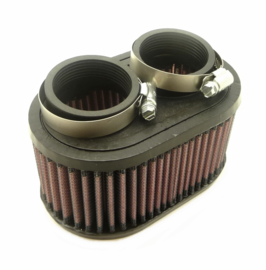 K&N   High flow air filter (pre oiled gauze) Fits Norton Commando 750-850