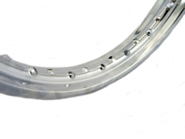 Velorex side-car steel rim 16" 36H  WM2  chrome plated  (620-51-361)