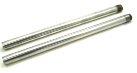 Royal Enfield Bullet 350 pair of fork stanchions in hard chrome (500-type) 142865