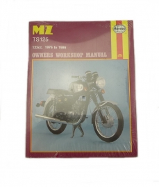 MZ TS125 workshop manual english language by Haynes