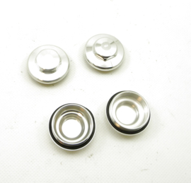 Set of 4 valve inspection caps with integral O-ring (opn  / 70-1564)