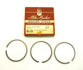 J.L.O. 175cc Piston ring set (M-126 Mile Master)