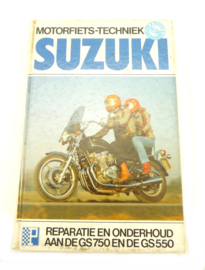 Suzuki GS750 GS550 workshop manual (ISBN 9061271983)