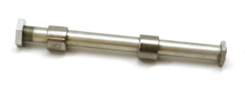BSA B25-B50 / Triumph TR25W Spindle + nut & Swinging arm needle bearings, Partno. 83-2013/21-0755/83-2245