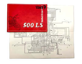 Benelli 500 LS Four cylinder owners handbook German language