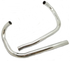 TRP 63 exhaust pipes to fit Triumph Tiger 100