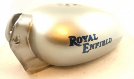 Royal Enfield Bullet 350-500 + Sixty-5   petrol tank silver  Opn.838056