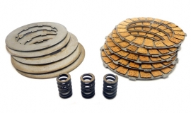 CZ Singles complete set of 10 clutch plates & 3 springs (355-28-040 / 355-28-020 / 150-28-004)
