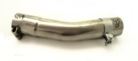 Royal Enfield Angled extension for exhaust pipe (stainless steel)