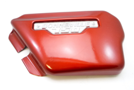 Triumph T140E  side panel RH  Candy-Apple red 83-7308 c/w  Bonneville 750 badge