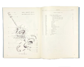 Triumph Tiger Cub T-20- S - SL-T Genuine Parts Catalogue No 7 from 1959