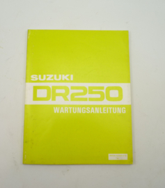 Suzuki DR250  1982 Wartungsanleitung  (99500-42000-01G)
