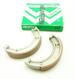 Morini 3.5 Sport pair of rear brake shoes (43 05 04)