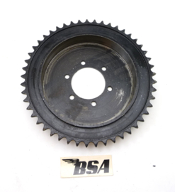 BSA A7 Plunger Brake Drum & Chain Wheel 49T (67-6124)
