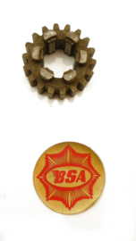 BSA A50-A65 Layshaft gear 18T close ratio, Partno. 68-3181