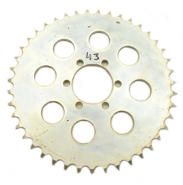 EML sidecar cross Rear wheel sprocket steel,  630 chain 43T