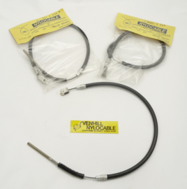 Venhill Nylocable Suzuki RM125 A+B Rear brake cable, set of 3