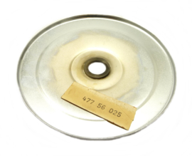 CZ 125 - 175 - 250 singles & twins Rear hub  steel  coverplate, chrome plated (477 56 025)