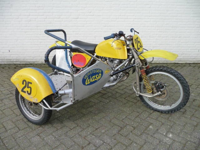 wasp motocross sidecar for sale