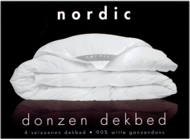 Ducky Dons Nordic 4 seizoenen dekbed - 90% eendendons